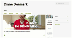 Desktop Screenshot of dianedenmark.com